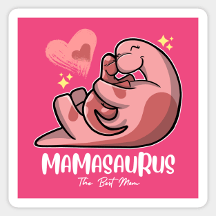 Mamasaurus - Long Neck Dinosaur Sticker